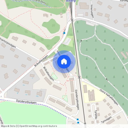 Västra Valhallavägen, Djursholm