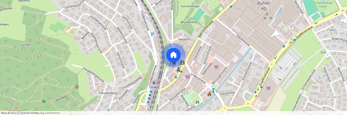 Bahnhofstrasse 83C, Schweiz, 9240, Uzwil