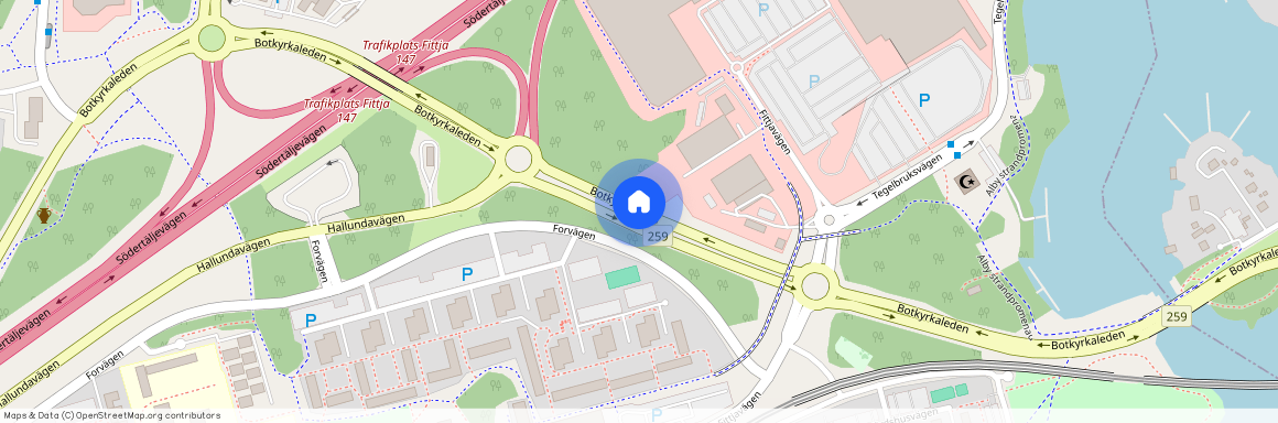 Sjöfrökens väg, Botkyrka