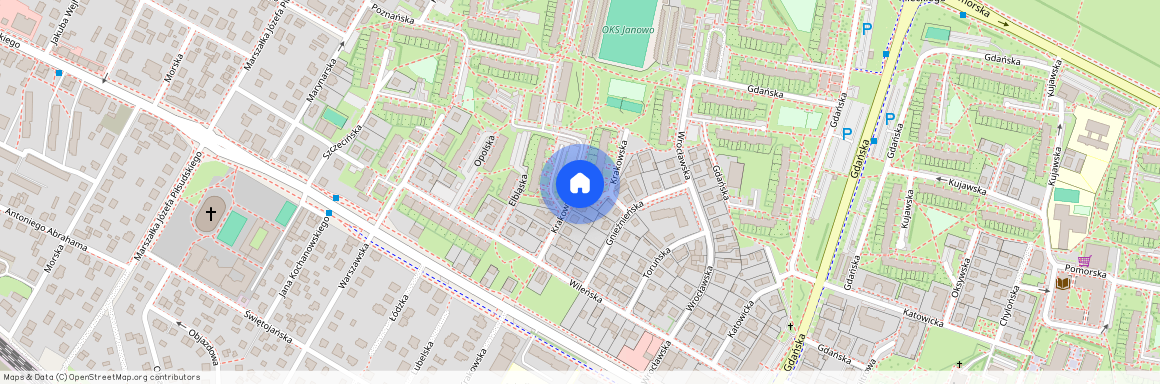 ul. Krakowska, Rumia, wejherowski, pomorskie