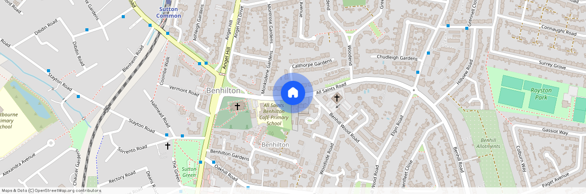 All Saints Road, Claygate Court, SM1