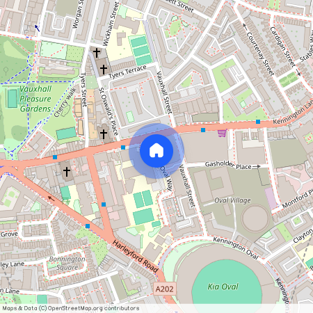 Oval Village, Gasholder Place