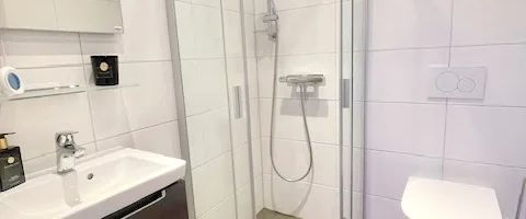 Sehr hochwertig ausgestattete 4-Zimmer-Stadtwohnung mit Aufzug, Einbauküche, 2 Balkonen und Garage - Photo 1