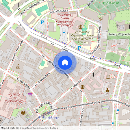 ul. Feliksa Nowowiejskiego, Centrum, Stare Miasto, Poznań, wielkopolskie