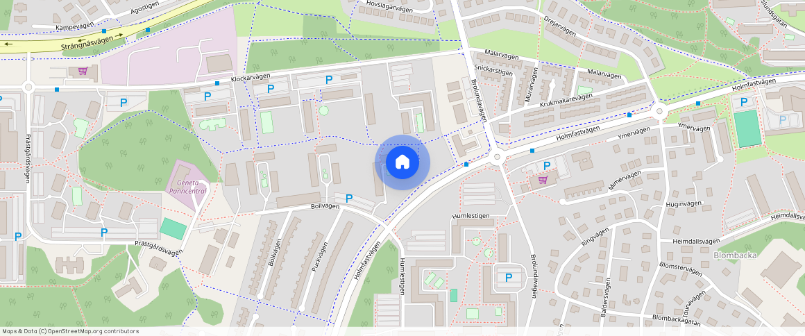 Bollvägen **, Geneta