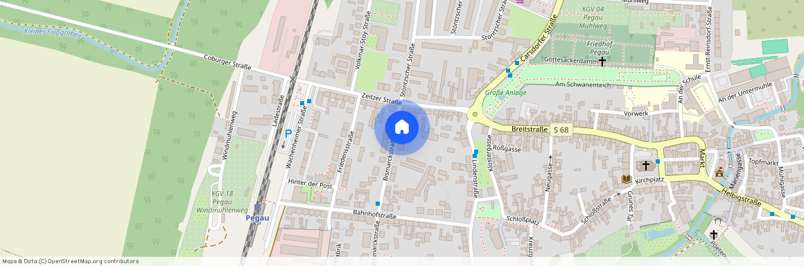 Bismarckstraße 3, 04523 Sachsen - Pegau