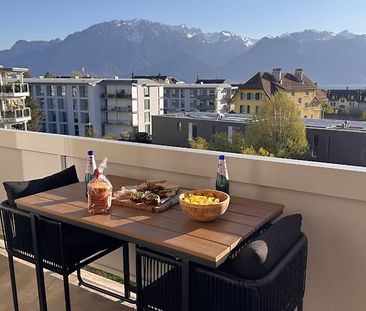 4½ Zimmer-Wohnung in La Tour-de-Peilz (VD), möbliert, auf Zeit - Photo 1