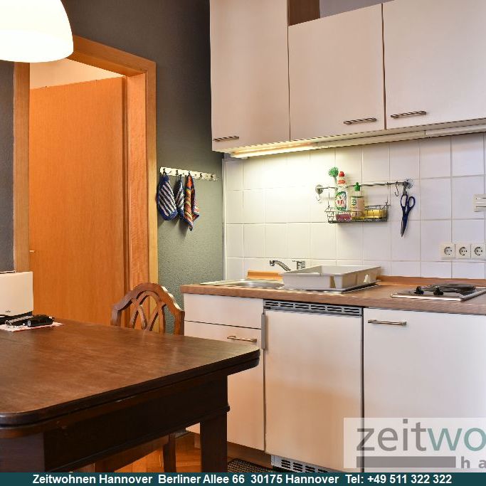 Zoo, renovierte 1 Zimmer Wohnung nur 100m zur Eilenriede, echter Stil-Altbau. - Foto 1