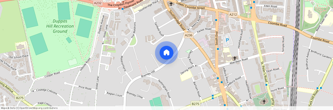 Bramley Hill, South croydon