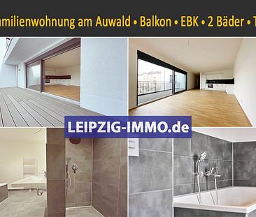 Leipzig: VERMIETET: NEUBAU * Familienwohnung an der Weißen Elster * großer Balkon * EBK * 2 Bäder * Ankleide * Tiefgarage - Photo 5