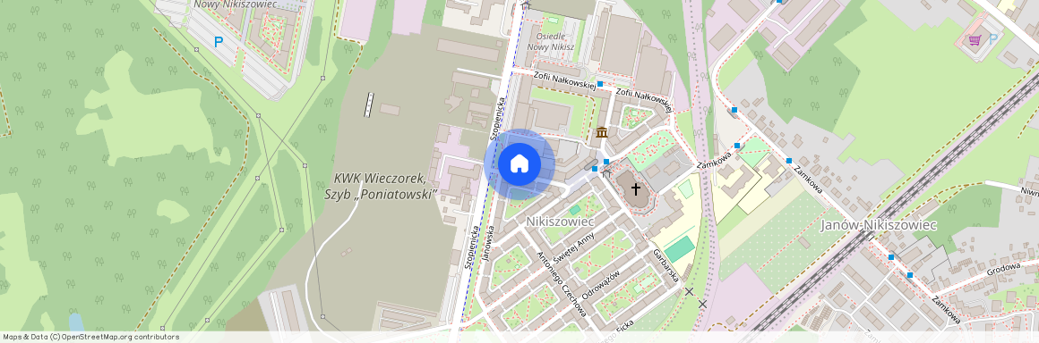 Bernarda Krawczyka 1, Katowice, Janów-Nikiszowiec, Nikiszowiec