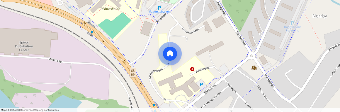 Lasarettvägen, Fagersta