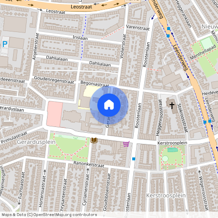 Gerardusplein, 5644 NC, Geraniumstraat, Eindhoven