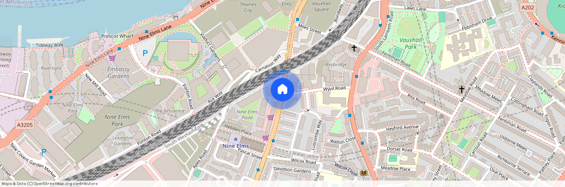 Haydn Tower, Wandsworth Road, London