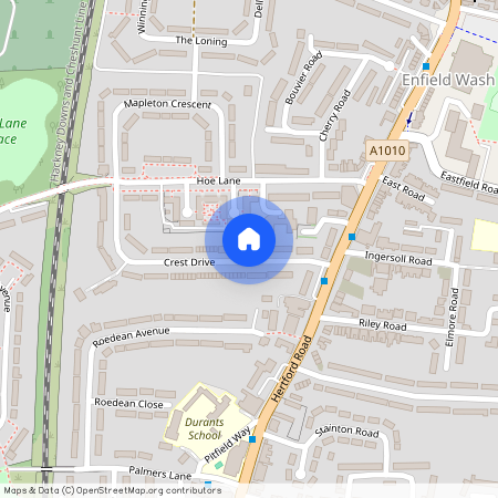 Crest Drive, Enfield, Greater London, EN3