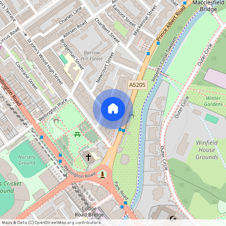 North Gate, Prince Albert Road, St John's Wood, London, NW8