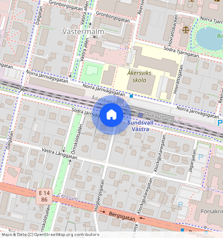 Södra Järnvägsgatan, Sundsvall