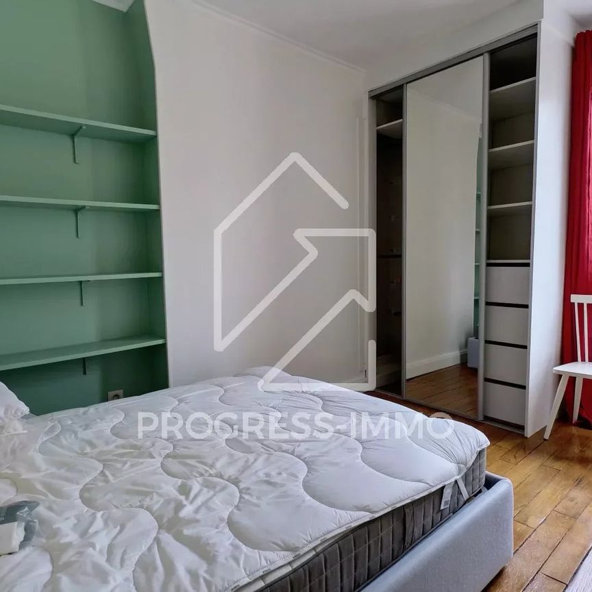 Appartement meublé de 39,2m² au dernier étage SAINT OUEN - Photo 1