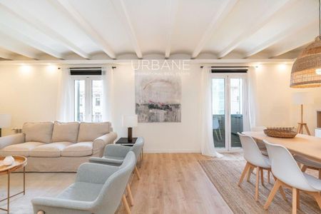Exclusivo y luminoso piso reformado en finca señorial del Eixample, Barcelona | Disponible a partir de febrero para alquiler temporal - Photo 5