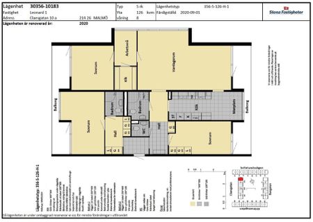 Claesgatan 10A, Möllevången - Foto 3