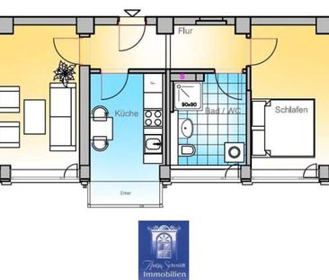 Ihr neuer Lieblingsplatz in 1 A-Lage mit Fußbodenheizung und Erker ... - Foto 1