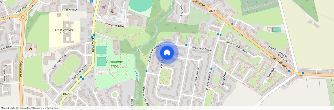 Coniston Crescent, Crook
