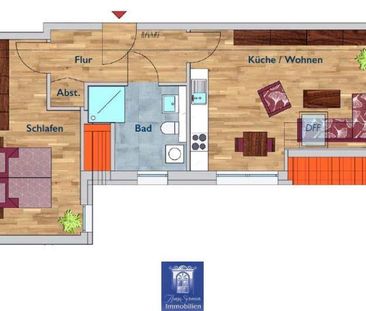 Himmlischer Dachtraum mit Fußbodenheizung und exklusivem Bad im Ers... - Foto 1