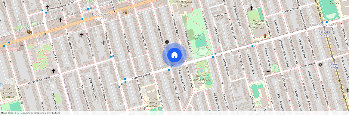 581 Crawford Street, Basmt, Toronto, ON M6G 3K1