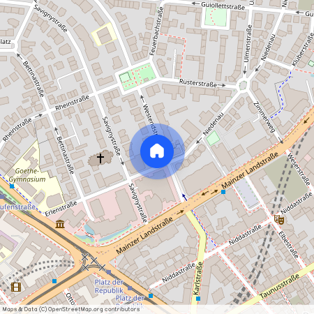 Gartenstrasse 11, 60325 Frankfurt am Main - Westend