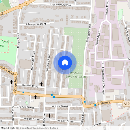 Kent road, Grays, Essex, RM17