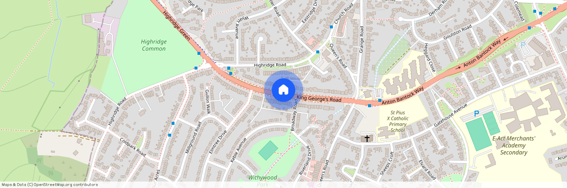 King Georges Road, Bishopsworth