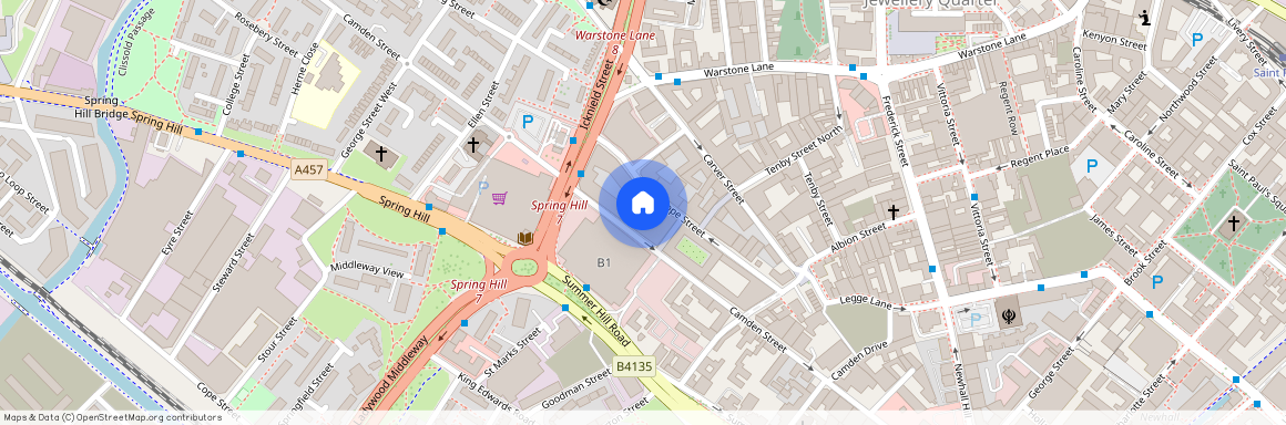 Pope Street, Jewellery Quarter, Birmingham, West Midlands, B1