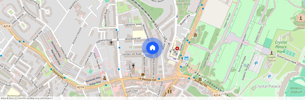 Woodland Road, Crystal Palace, London, SE19