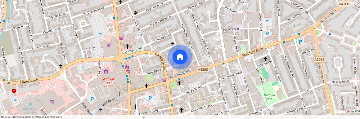 Flat 2 (1st Floor), 16b Club Street NN16