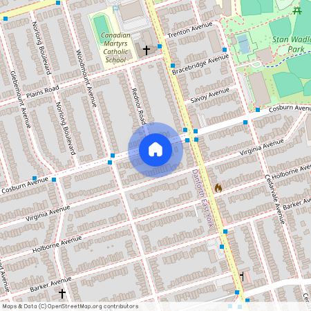 839 Cosburn Avenue #202, Toronto, Danforth Village-East York