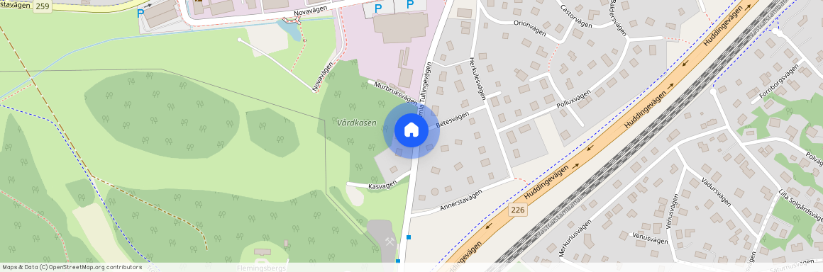 Gamla Tullingevägen 10, 141 44 Huddinge, Stockholm