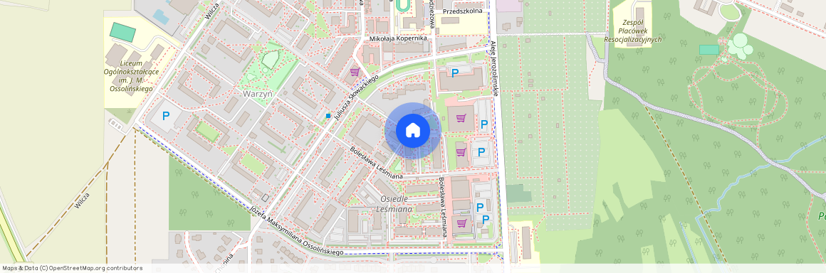 ul. Bolesława Leśmiana, Brzeg Dolny, Brzeg Dolny, wołowski, dolnośląskie