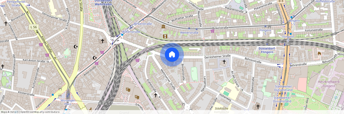 Gerresheimer Straße, 40233 Düsseldorf - Lierenfeld