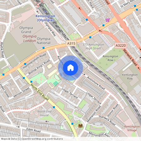 York House, Avonmore Place, Kensington, W14