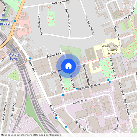 Hanbury Road, Hanbury Road, W3