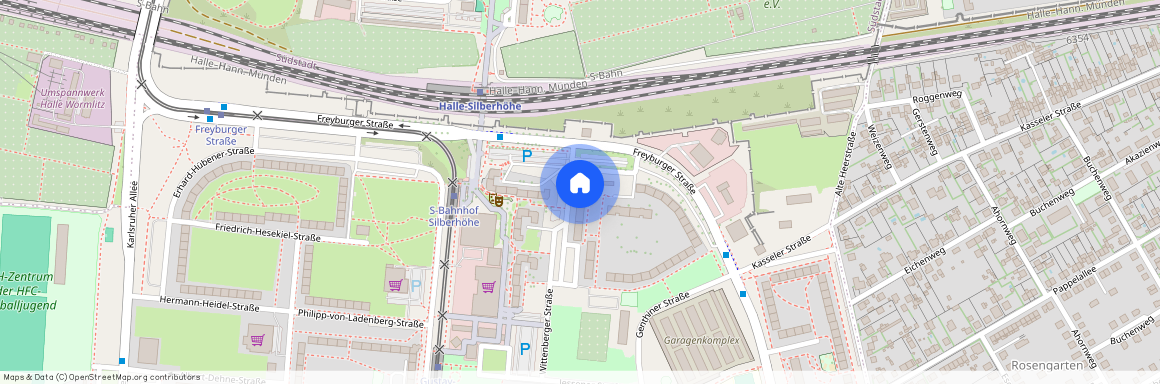 Wittenberger Straße 1, 5.OG Rechts, 06132 Sachsen-Anhalt - Halle