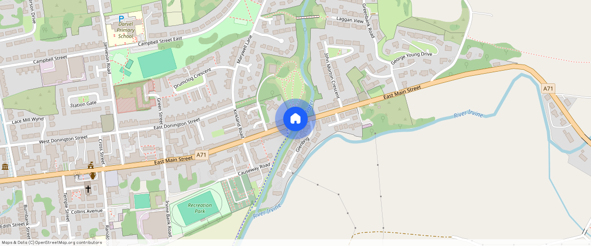 East Main Street, Darvel, KA17