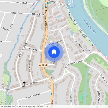 Kilmorey Gardens, TW1, London