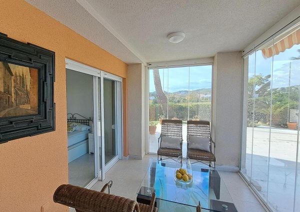 Spacious ground floor for rent with a pool and garden in Javea Arenal LONG TERM