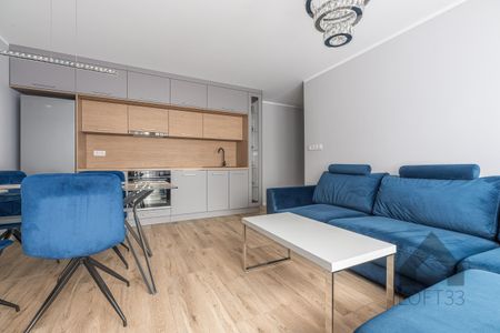 Wyposażone i nowe dwupokojowe mieszkanie na Parkowej w Jaworznie do wynajęcia | Spacer 3D - Photo 5