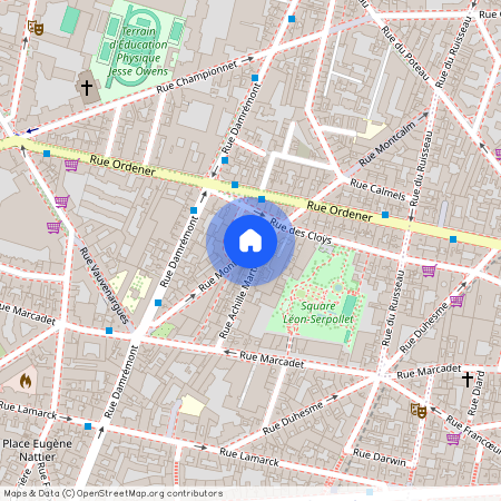 Building Rue Montcalm - paris-conciergerie - 1353222, Rue Montcalm