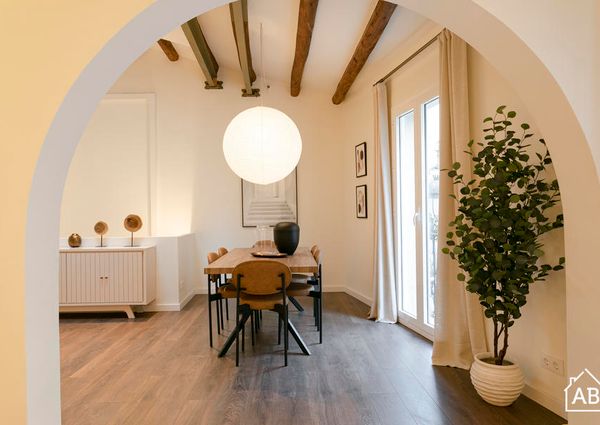 Lovely 3-bedroom apartment in Gràcia