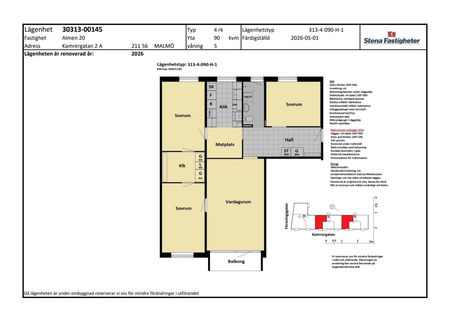 Kamrergatan 2A, Rörsjöstaden - Photo 2