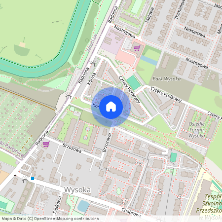 ul. Konna, Wysoka, Kobierzyce, wrocławski, dolnośląskie