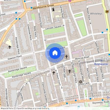 Princes Mews, Bayswater, London, W2